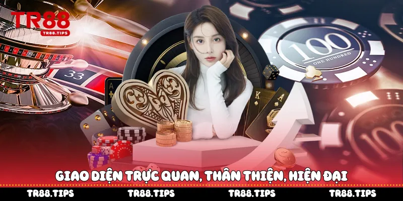 Giao diện trực quan, thân thiện, hiện đại