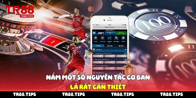Nắm một số nguyên tắc cơ bản là rất cần thiết
