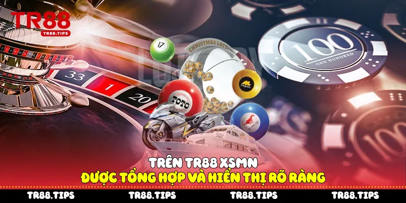 Trên TR88 XSMN được tổng hợp và hiển thị rõ ràng